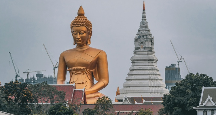 CANALE DEGLI ARTISTI E BUDDHA GIGANTE