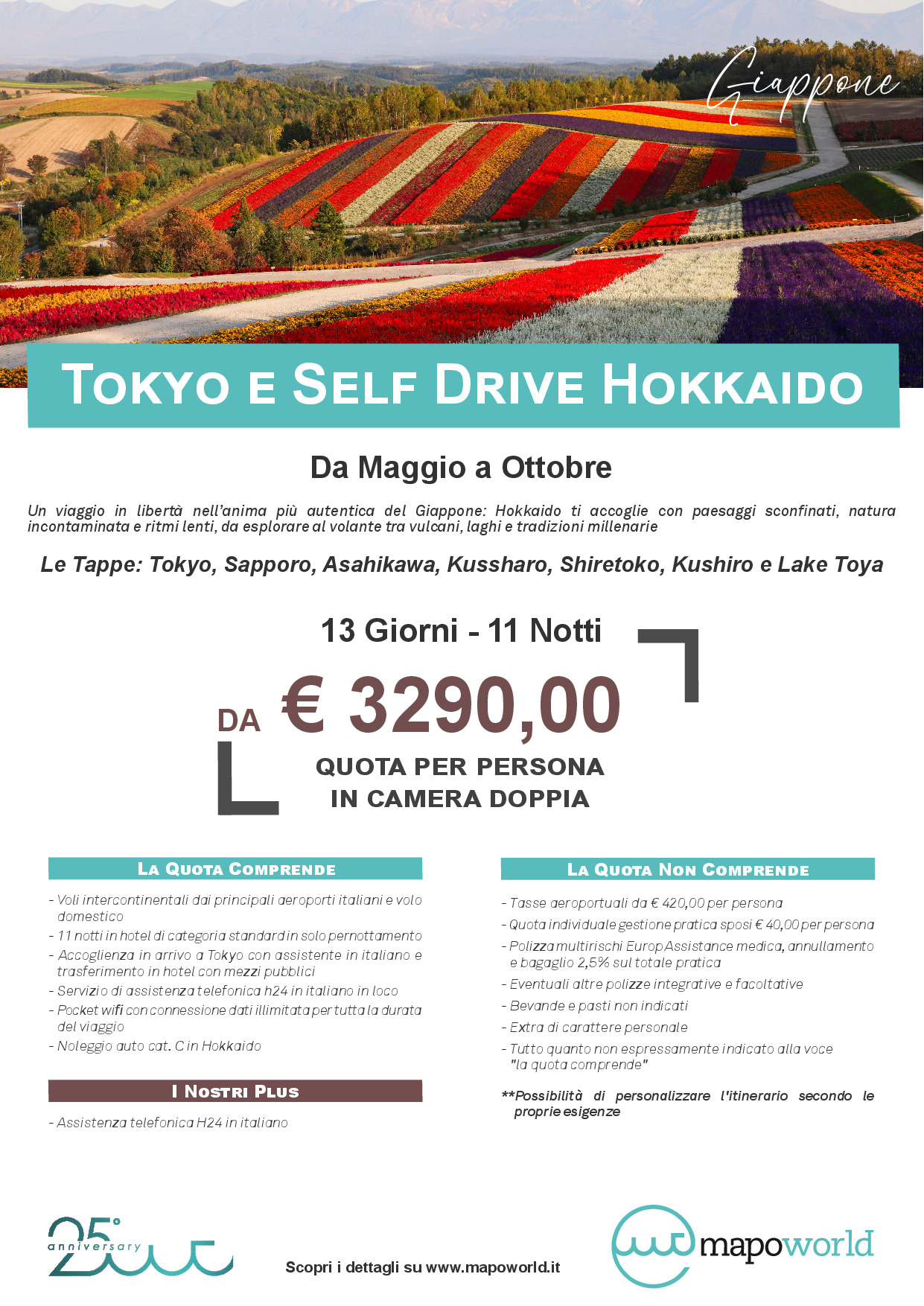 Tokyo e Self Drive Hokkaido
