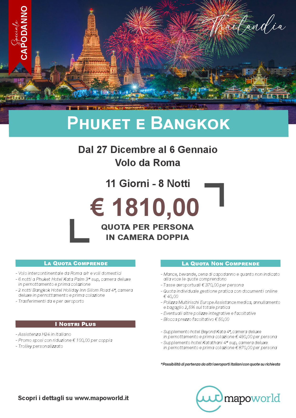 Capodanno Phuket e Bangkok