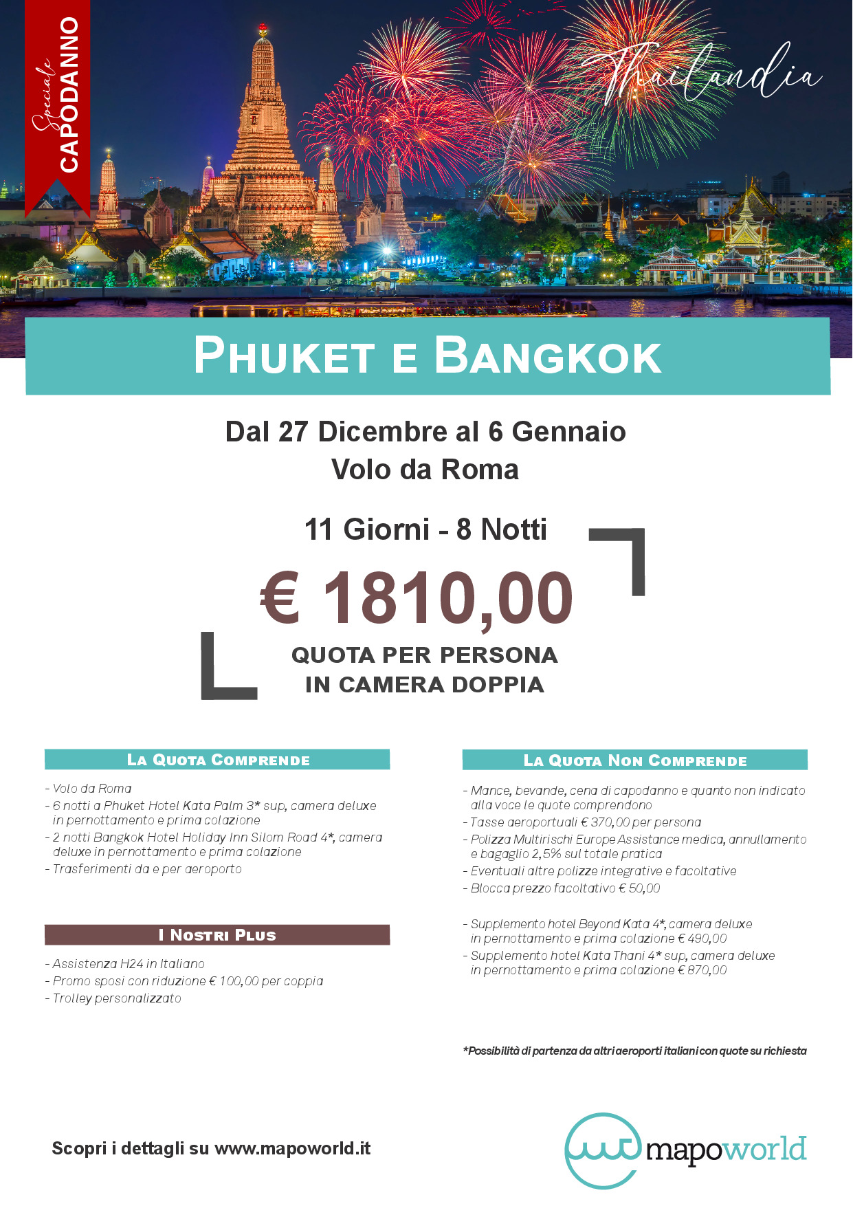 Capodanno Phuket e Bangkok