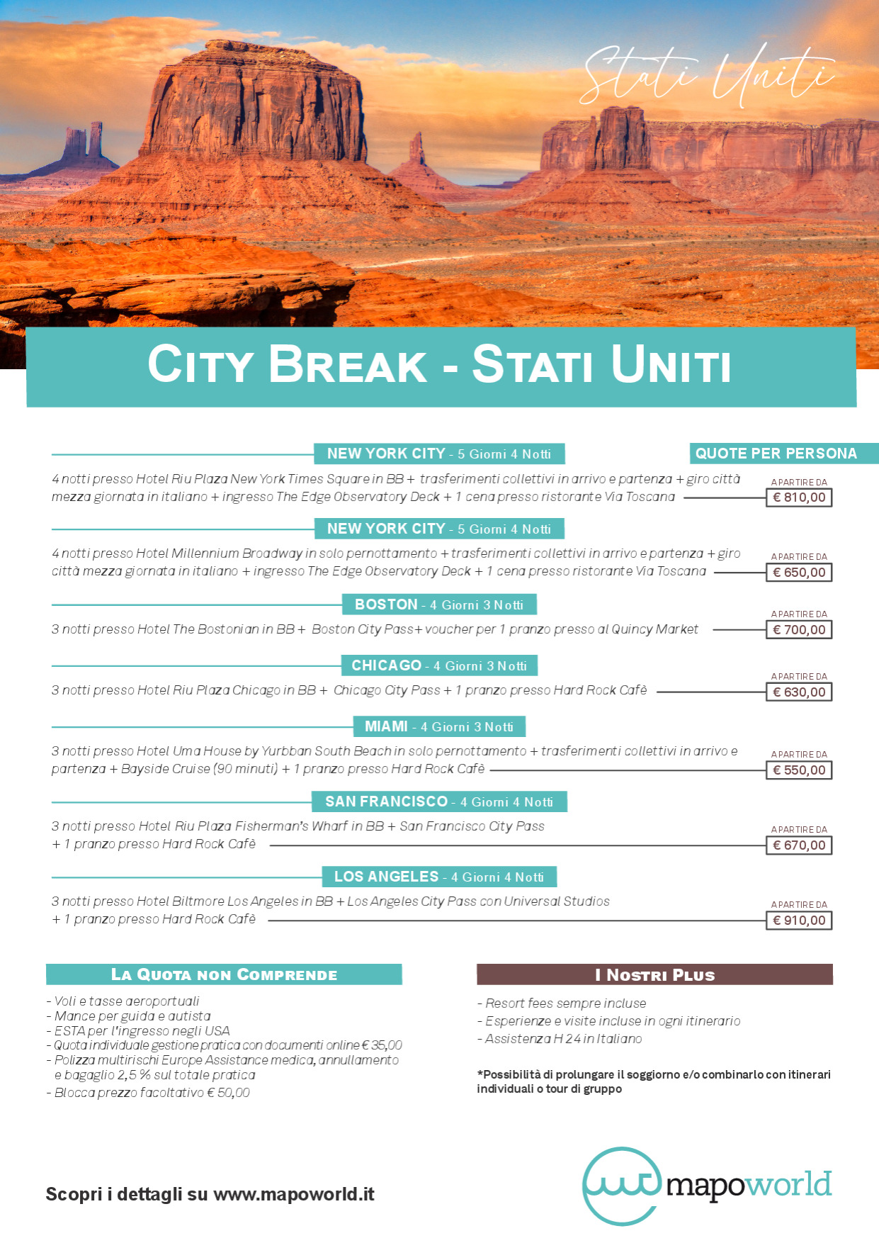 City Break - Stati Uniti