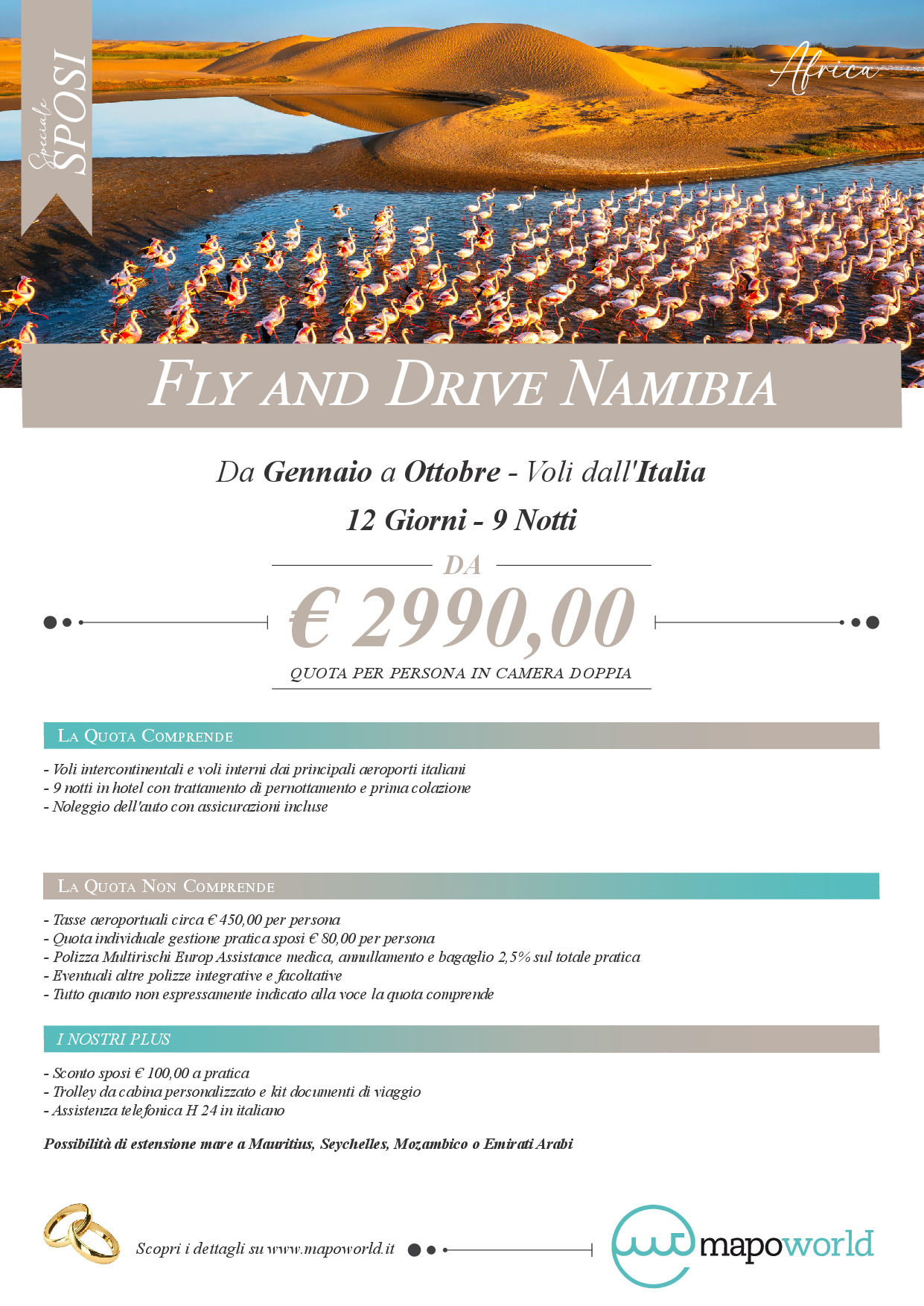 Fly and Drive Namibia
