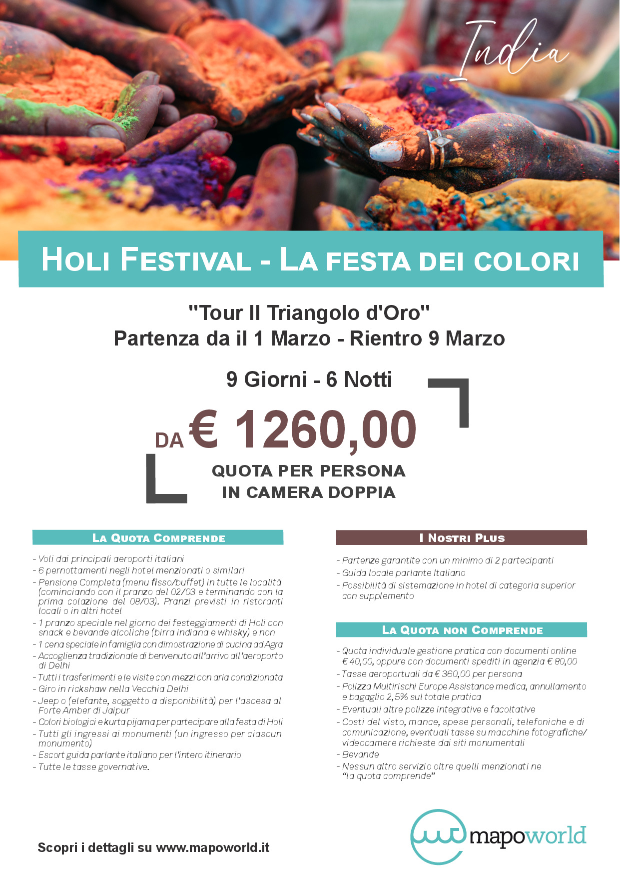 Holi Festival - La festa dei colori