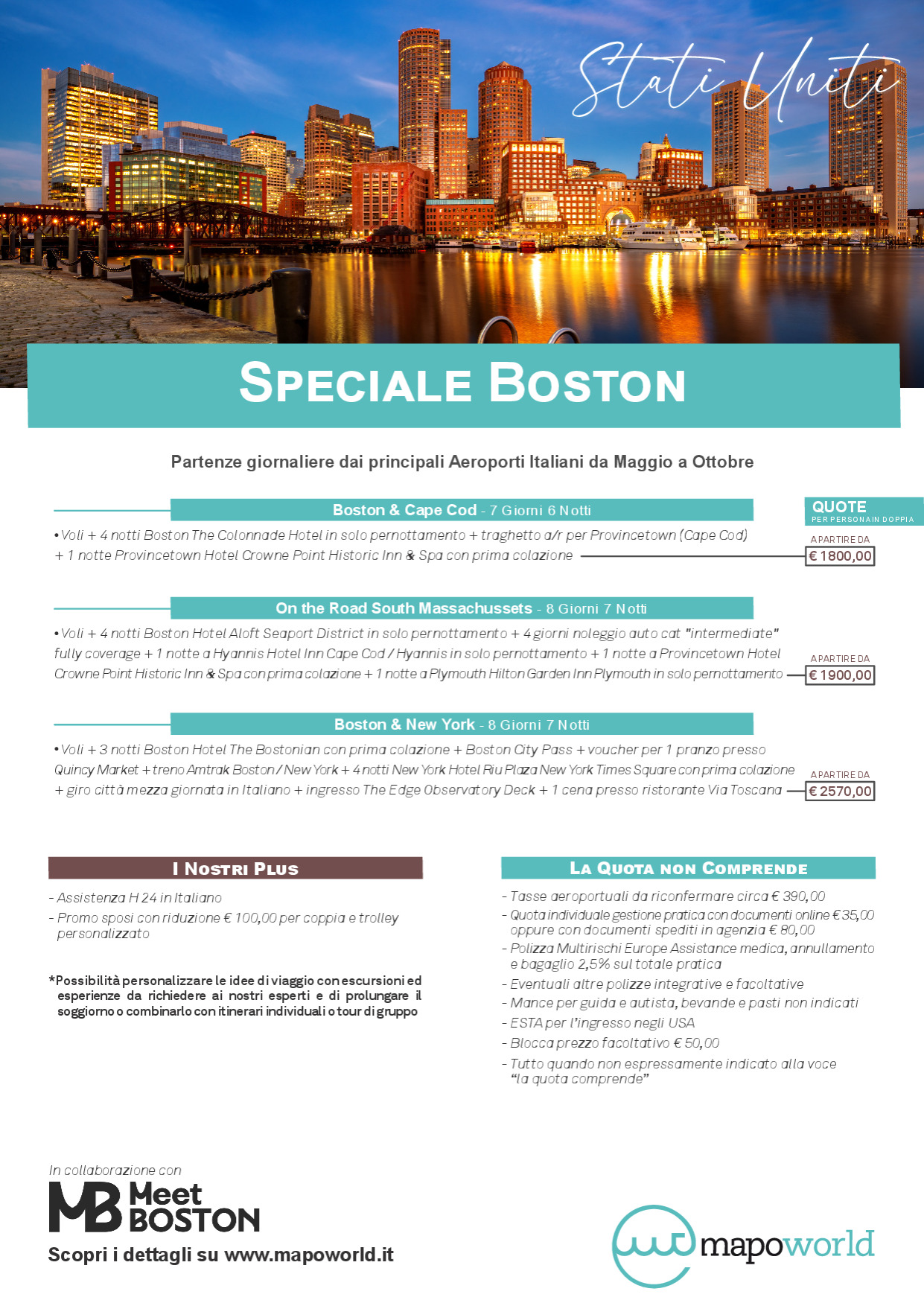 Speciale Boston - In collaborazione con MeetBoston