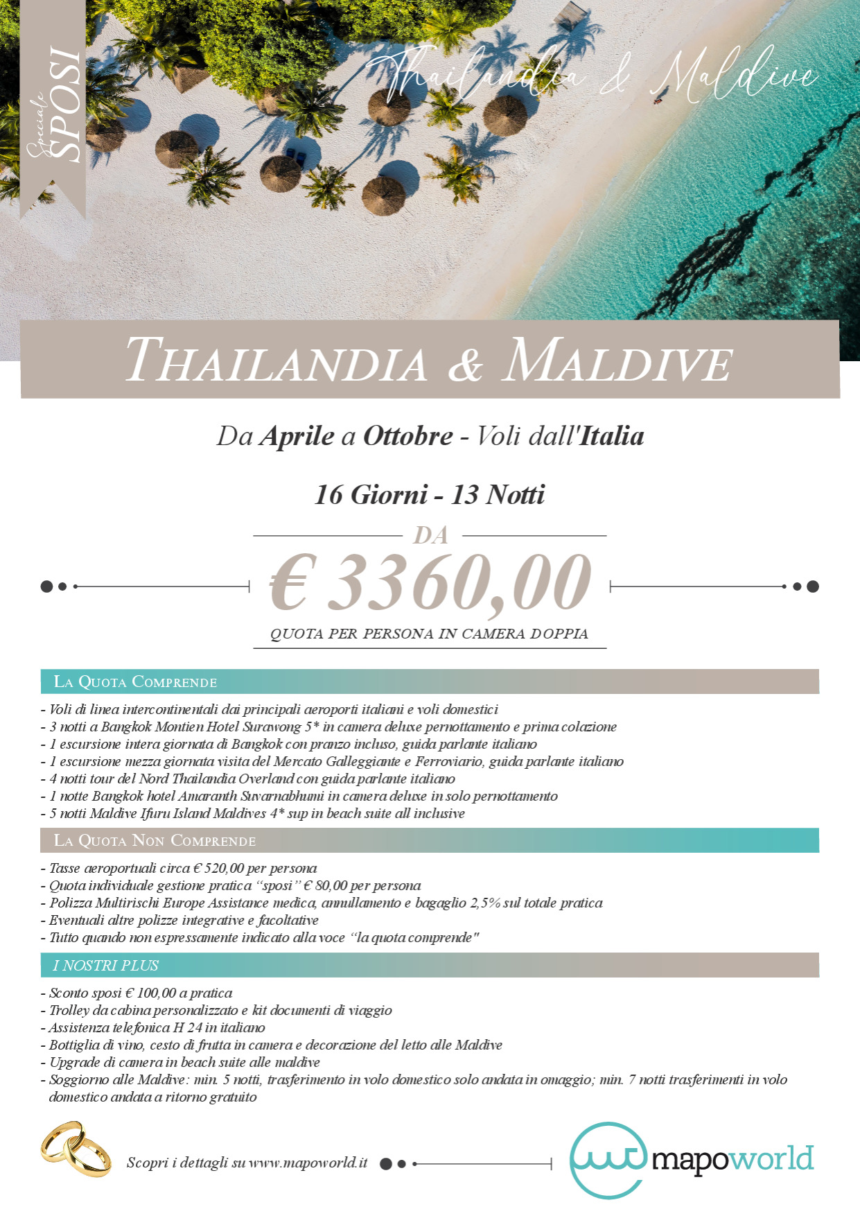 Thailandia e Maldive